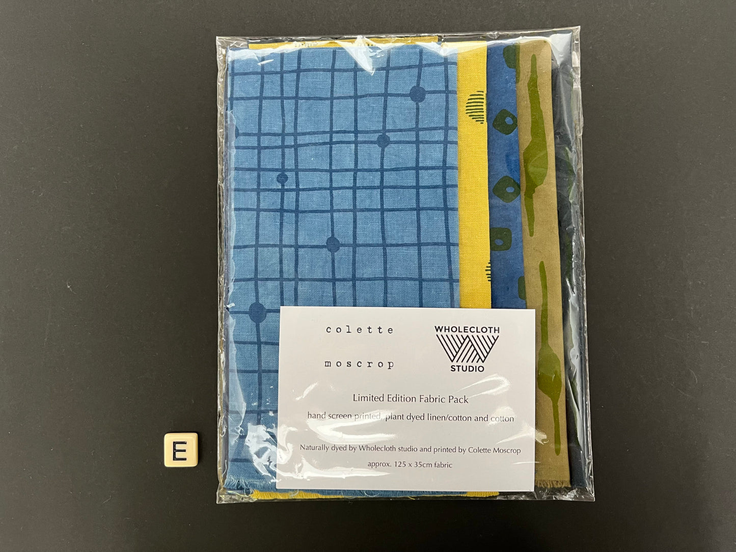 Limited Edition Fabric Packs - naturally dyed