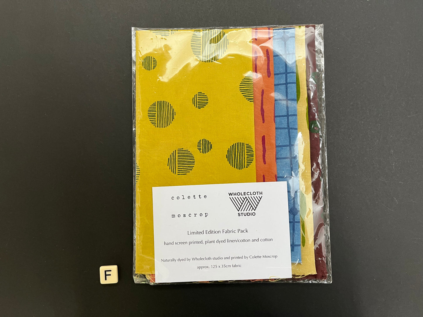 Limited Edition Fabric Packs - naturally dyed