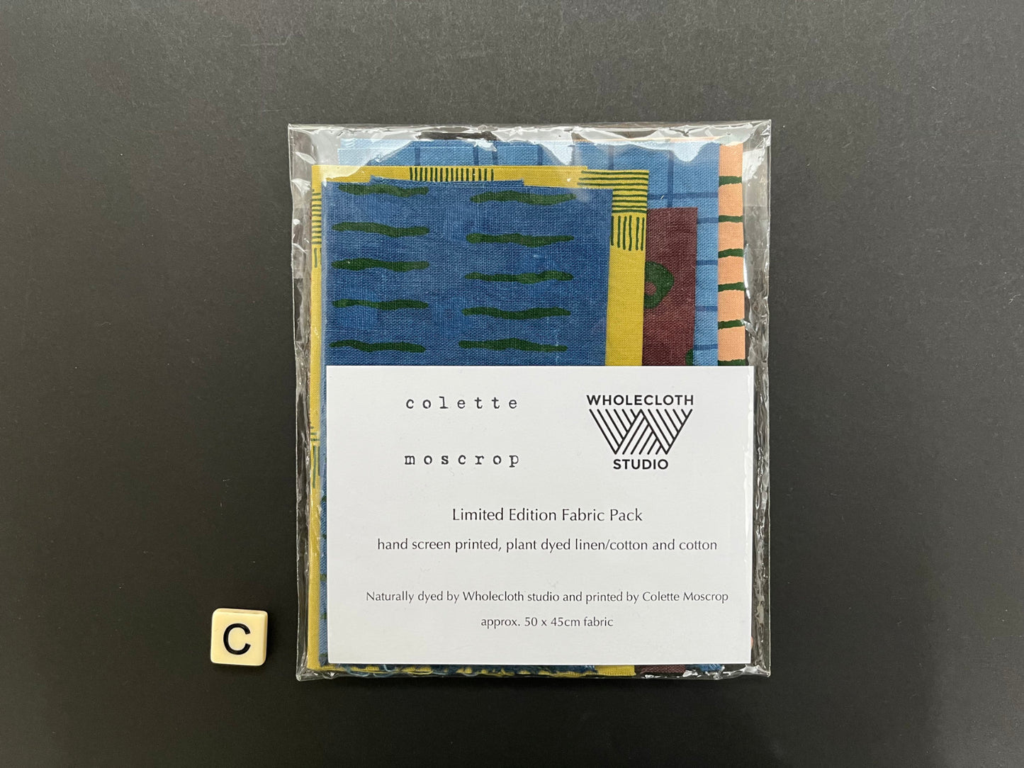 Limited Edition Fabric Packs - naturally dyed