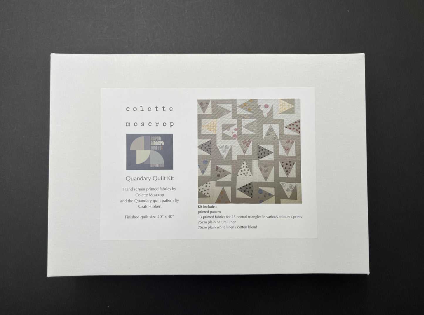 Quandary Quilt Kit
