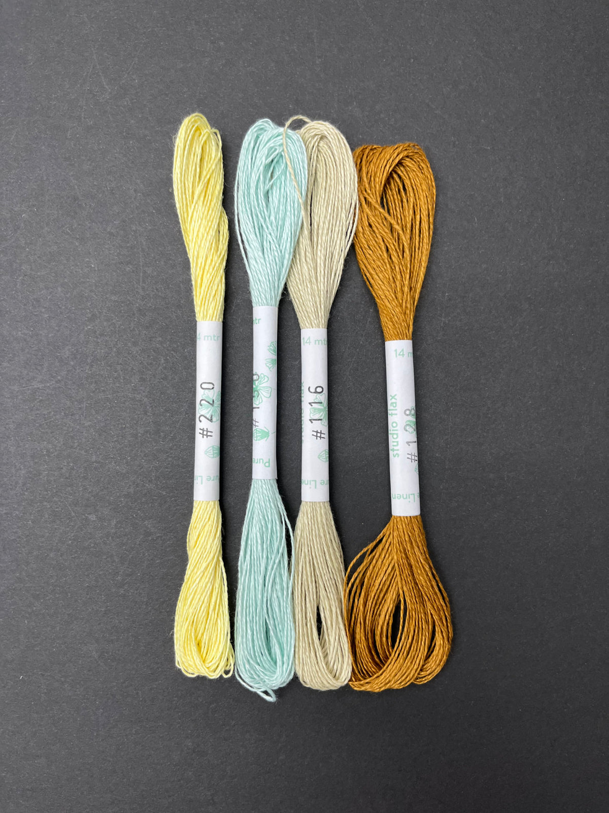 linen thread, 4 skeins, SF4a4