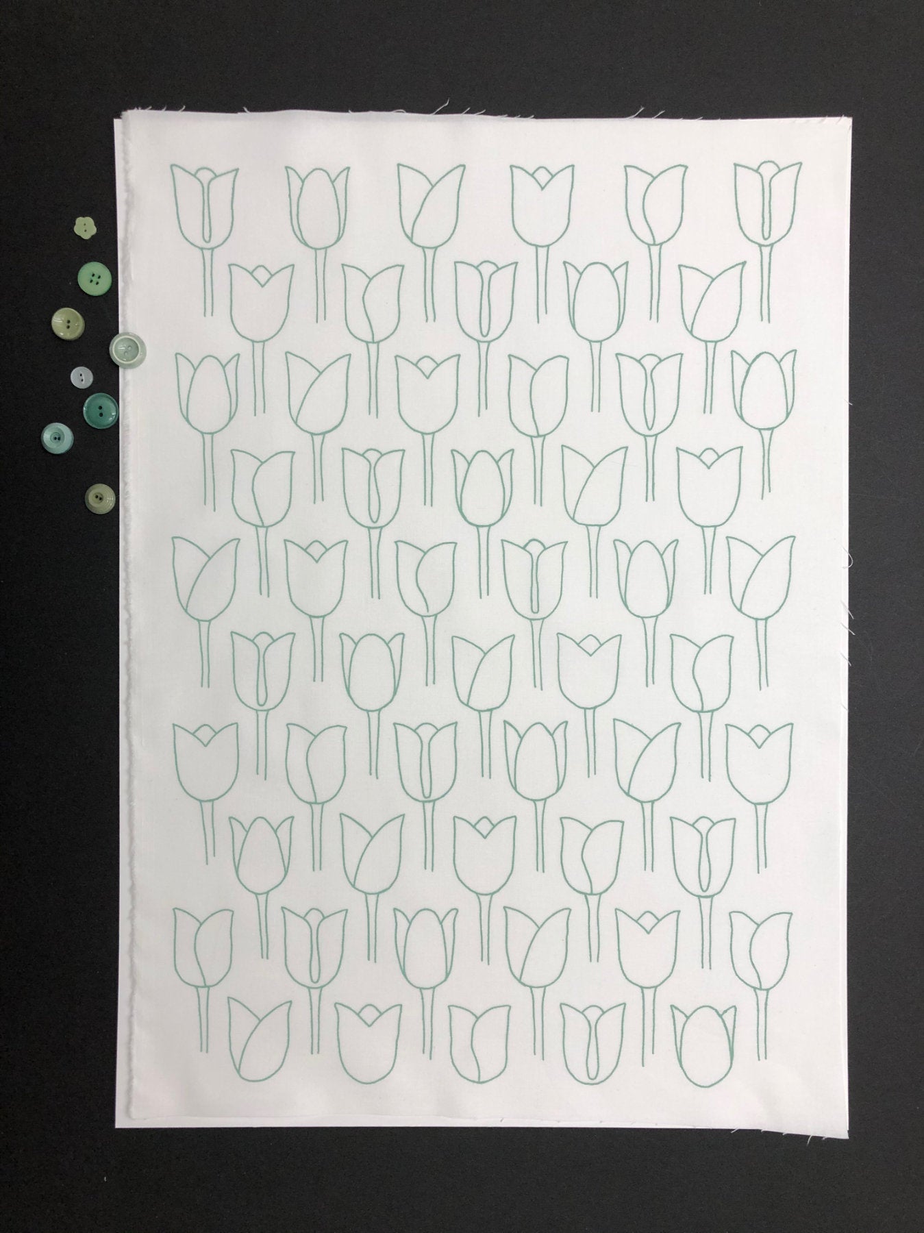 Sage Tulips