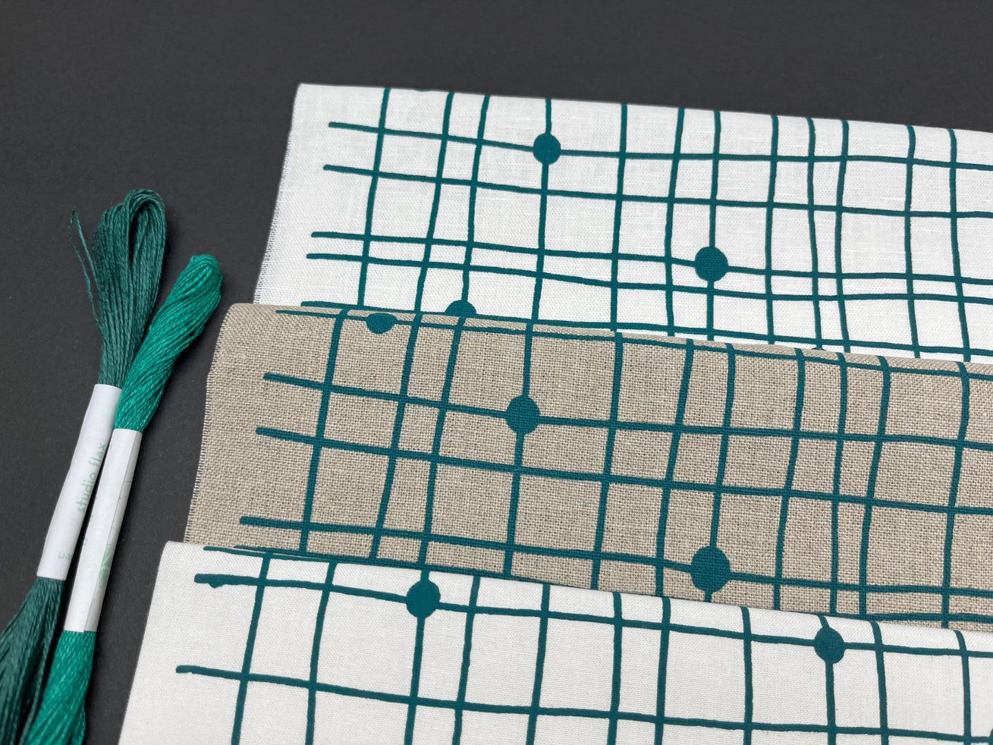 Teal Grid
