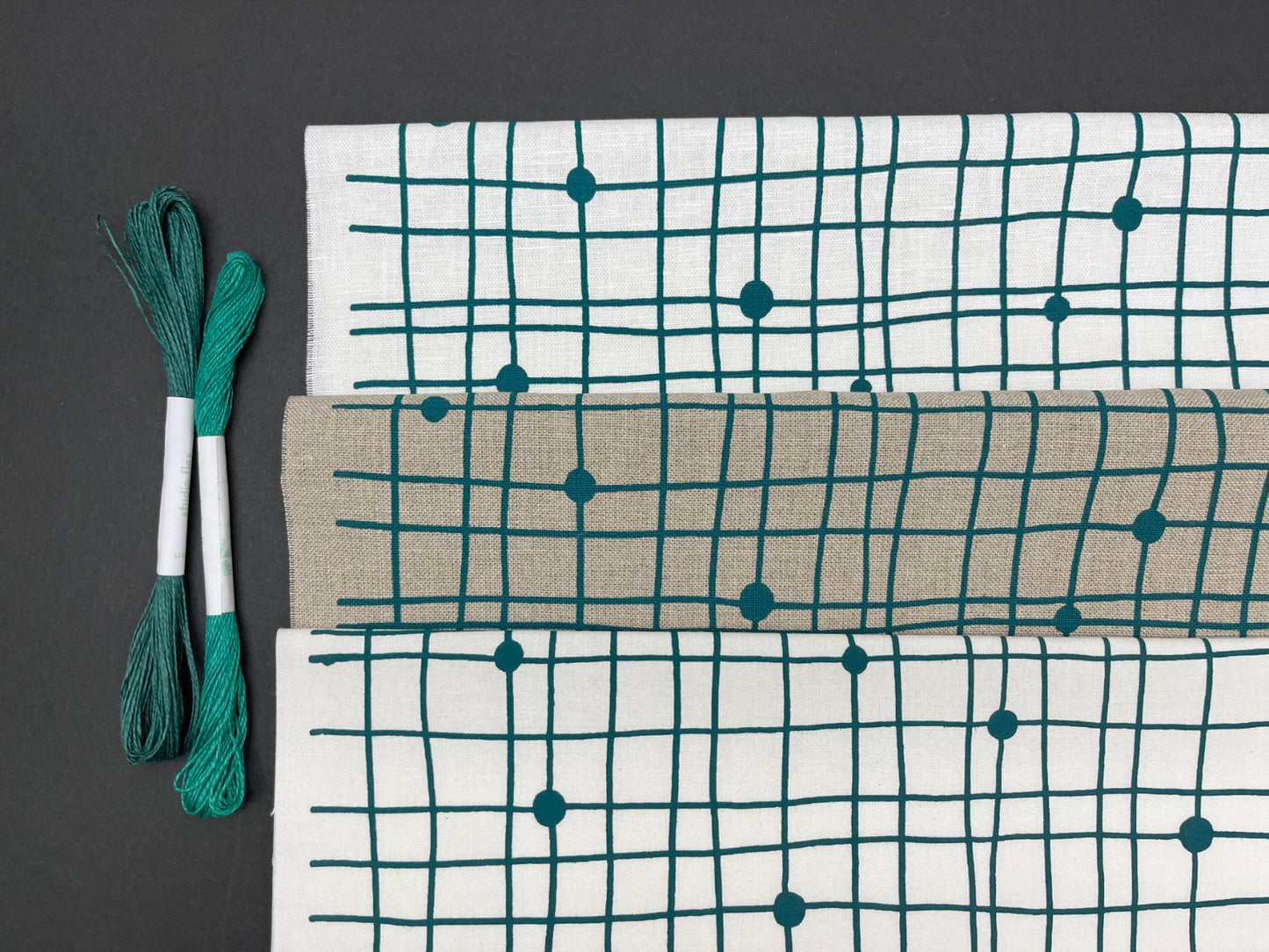 Teal Grid