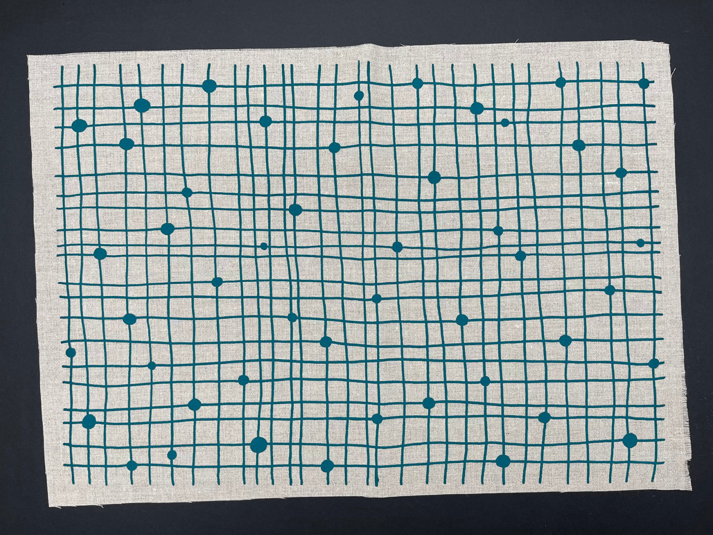 Teal Grid