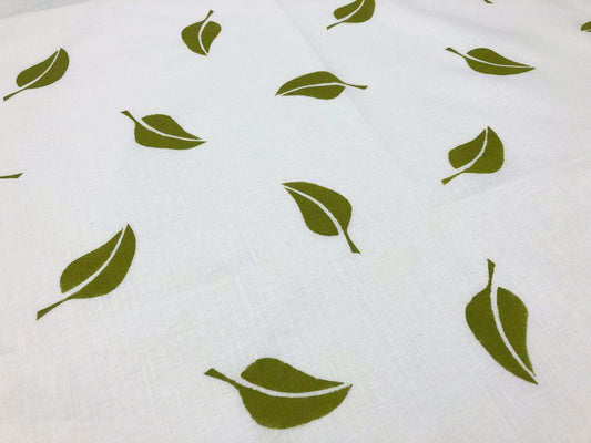 Stencilling onto fabric