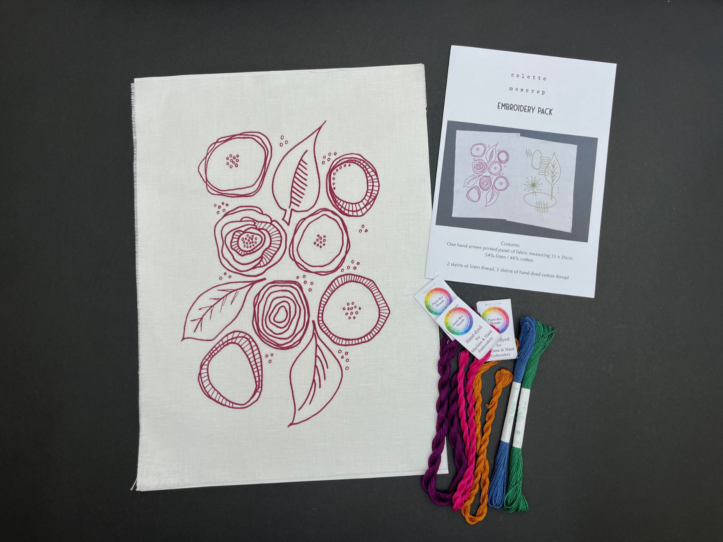 Freestyle Embroidery Pack - Flower Print