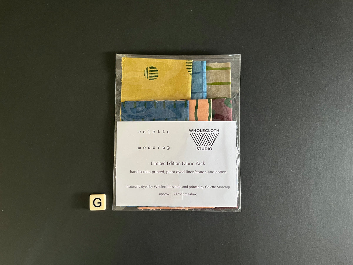 Limited Edition Fabric Packs - naturally dyed