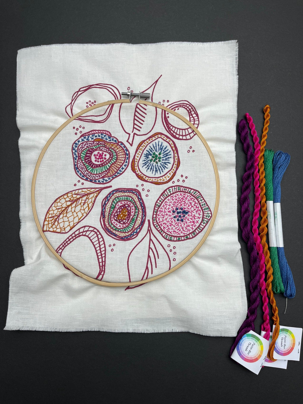 Freestyle Embroidery Pack - Flower Print