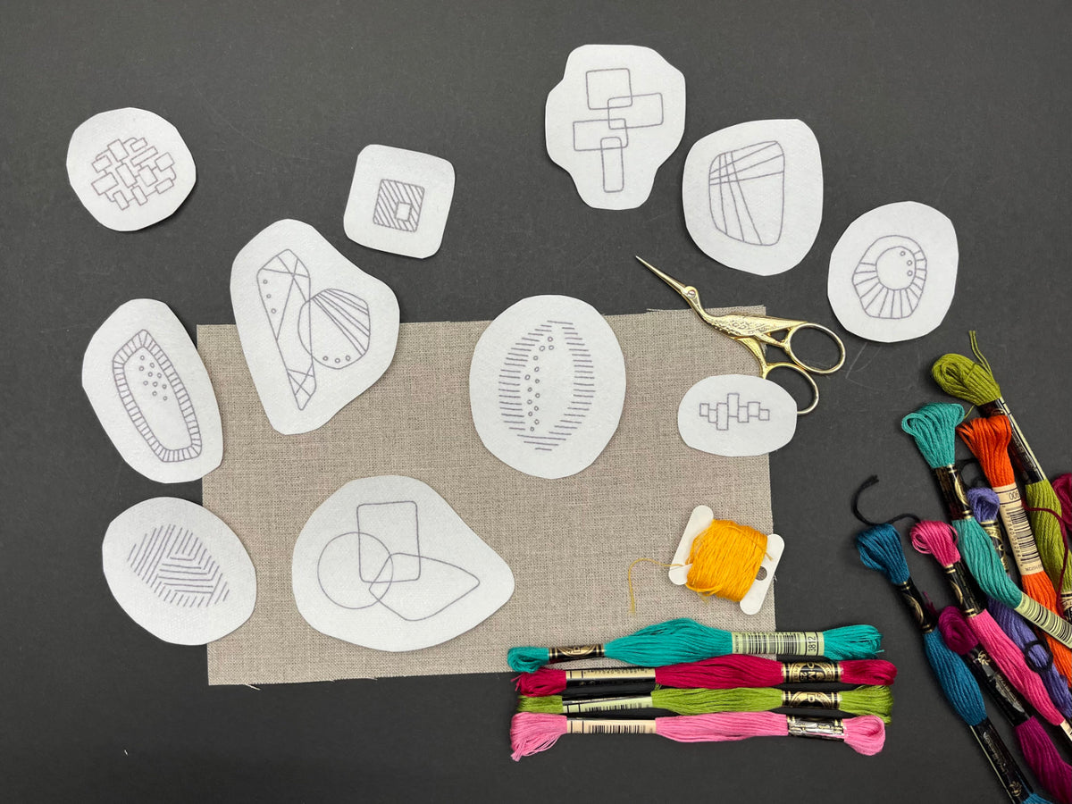 Stick and Stitch - Midcentury Abstract