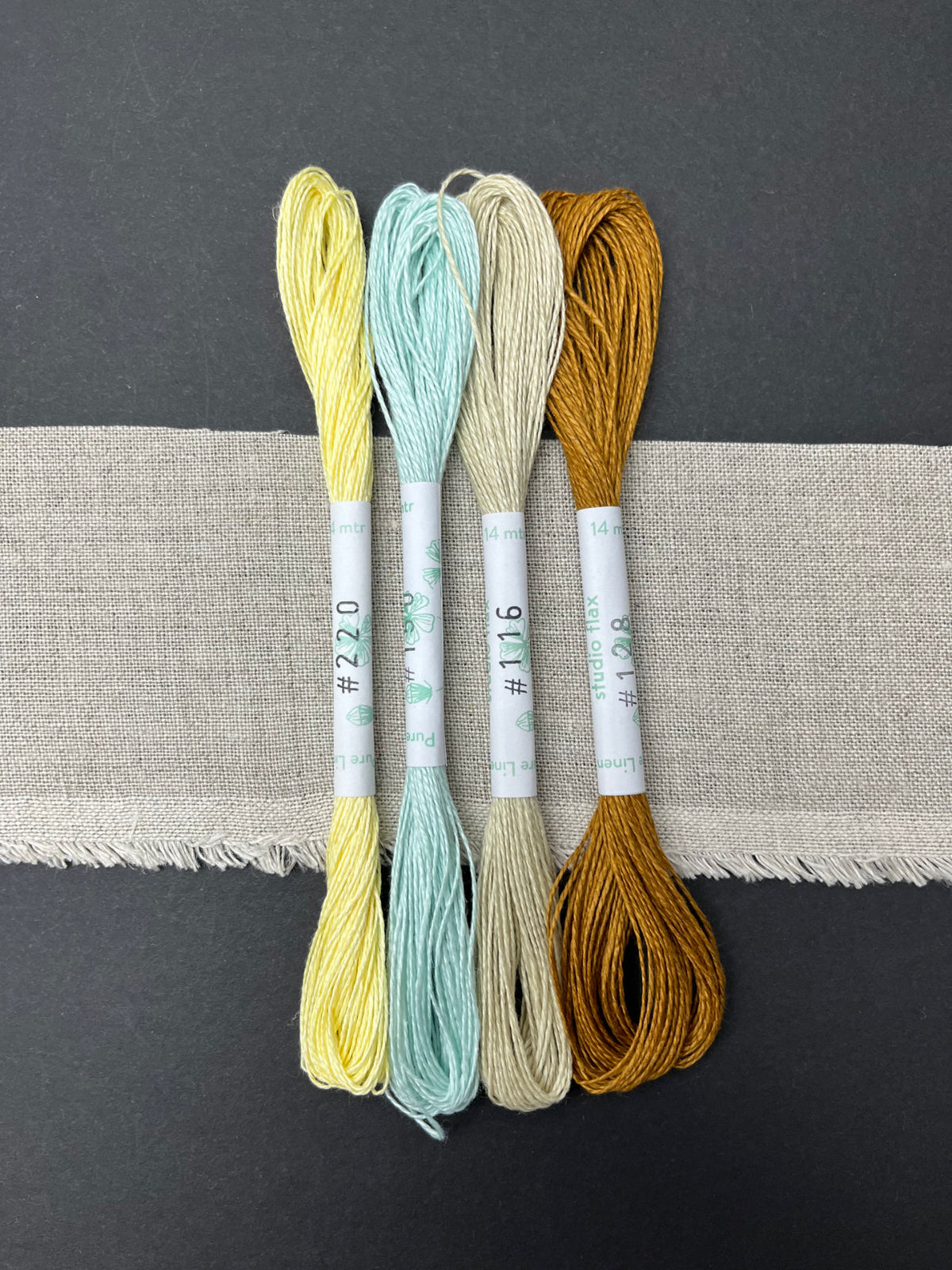 linen thread, 4 skeins, SF4a4