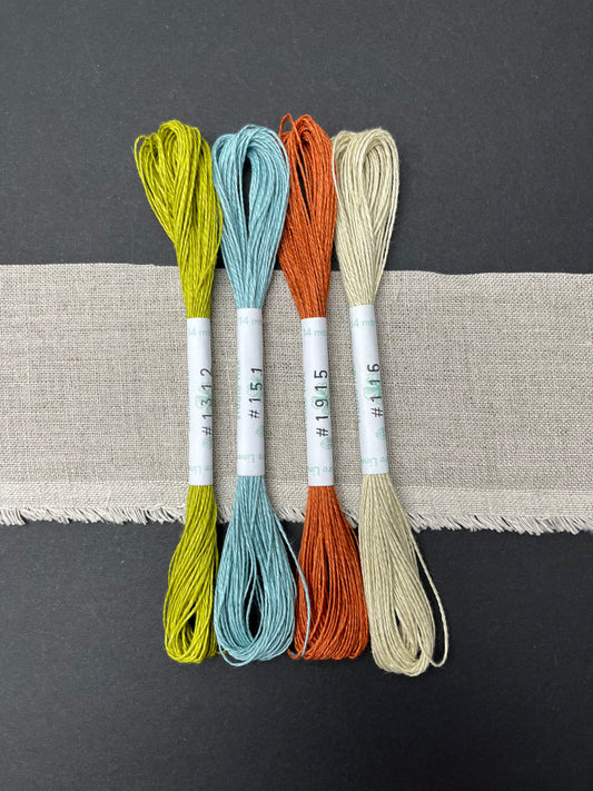linen thread, 4 skeins, SF4a5