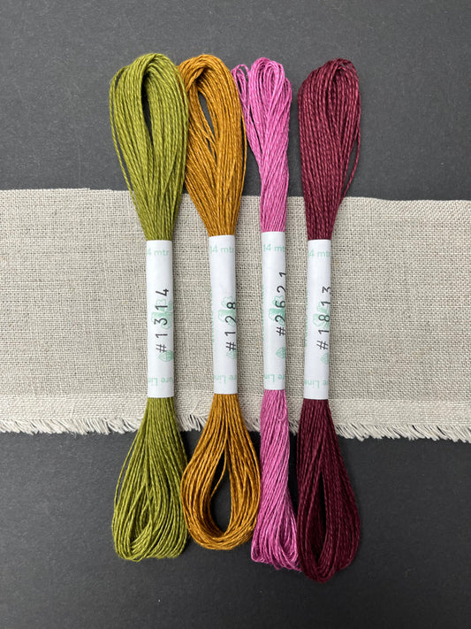 linen thread, 4 skeins, SF4a8