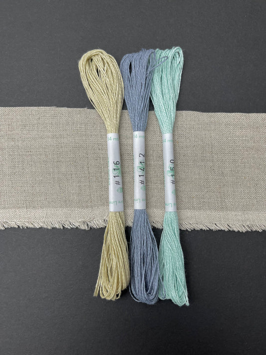 linen thread, 3 skeins, SFm3B1