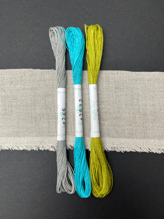 linen thread, 3 skeins, SFm3B5