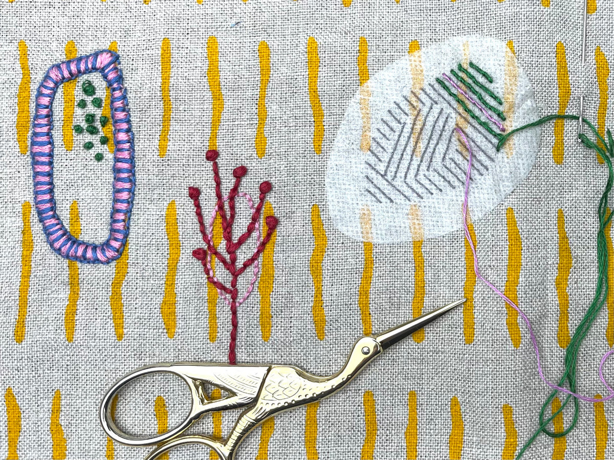 Stick and Stitch - Abstract Nature