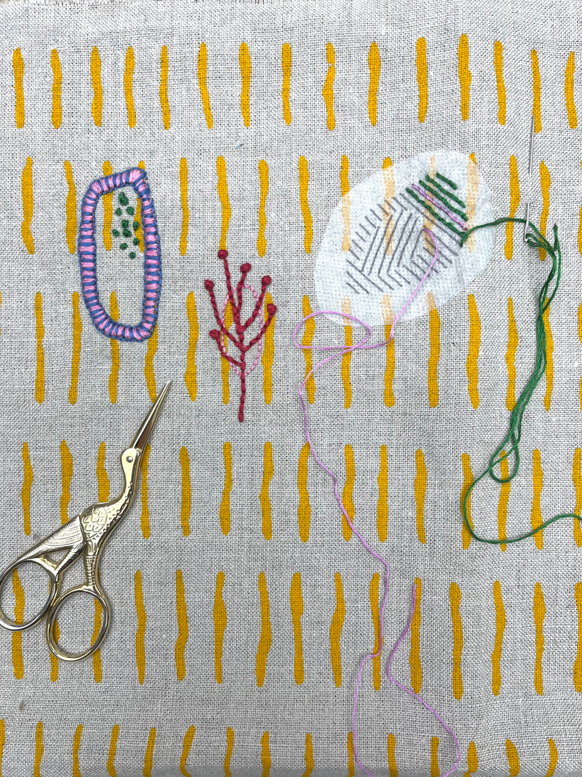 Stick and Stitch - Abstract Nature