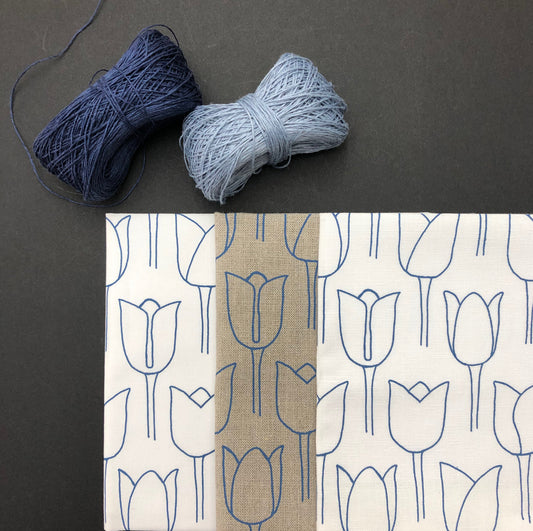 Denim Tulips