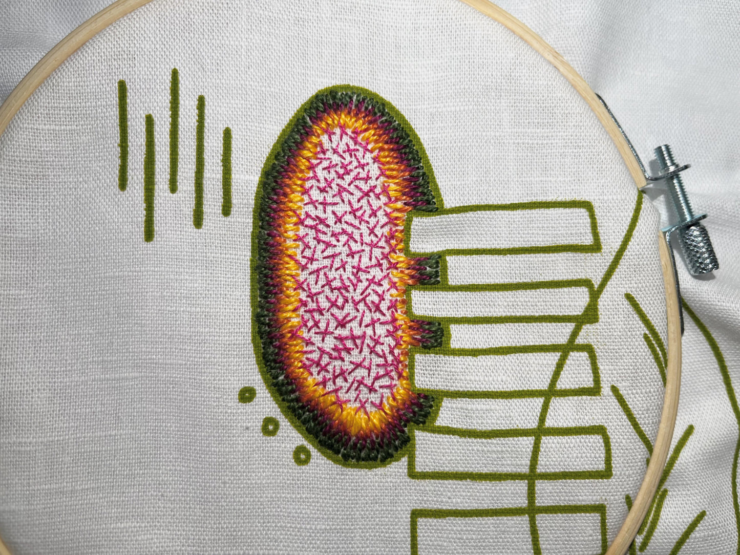 Freestyle Embroidery Pack - Leaf Print